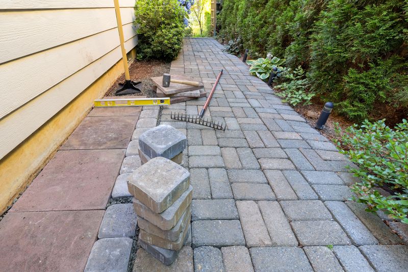 Paved Garden Path